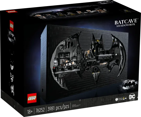 76252 Batcave - shadowbox